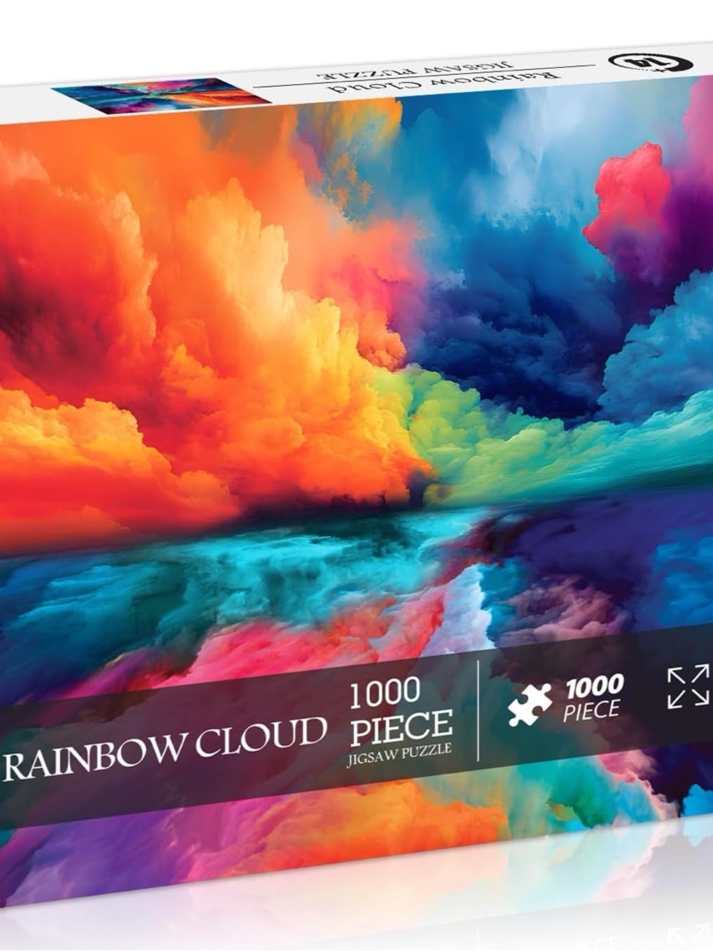 Rainbow Cloud 1000-Piece Jigsaw Puzzle